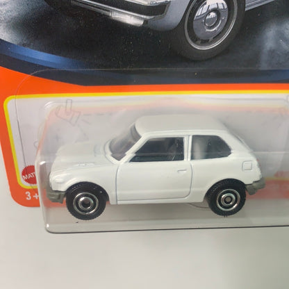Matchbox 1/64 1976 Honda Civic CVCC White