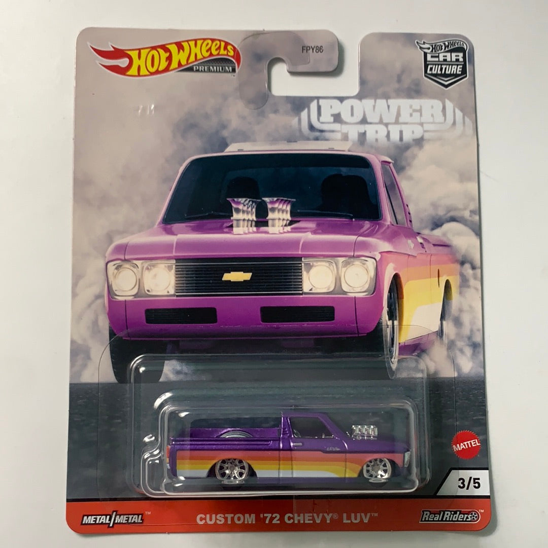 Hot Wheels 1/64 Car Culture Custom ‘72 Chevy Luv Purple (Power Trip)