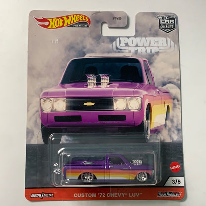 Hot Wheels 1/64 Car Culture Custom ‘72 Chevy Luv Purple (Power Trip)