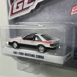 Greenlight 1/64 1981 Ford Mustang Cobra White