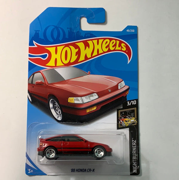 Hot Wheels ‘88 Honda CR-X Red