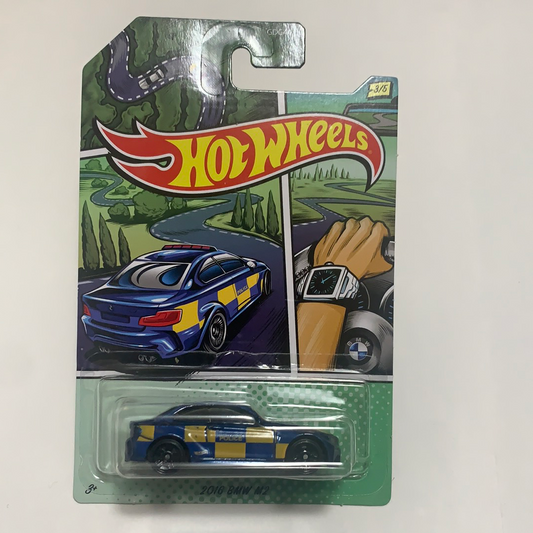 Hot Wheels 2016 BMW M2 Police Blue