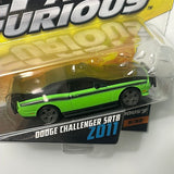 Mattel 1/55 Fast & Furious 2011 Dodge Challenger SRT8 Green