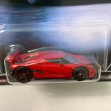 Hot Wheels Car Culture Exotic Envy 2 Koenigsegg Agera R Red - Damaged Card