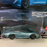 Hot Wheels Car Culture Exotic Envy 2 Mclaren Speedtail Blue - Damaged Card