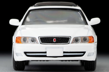 Tomica Limited Vintage Neo 1/64 1998 Toyota Chaser 2.5 Tourer S (White) LV-N224c