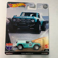 Hot Wheels 1/64 Car Culture American Scene Ford Bronco R Blue & White