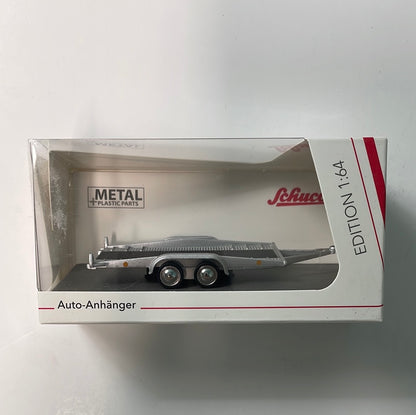 Schuco 1/64 Trailer Auto-Anhänger Grey