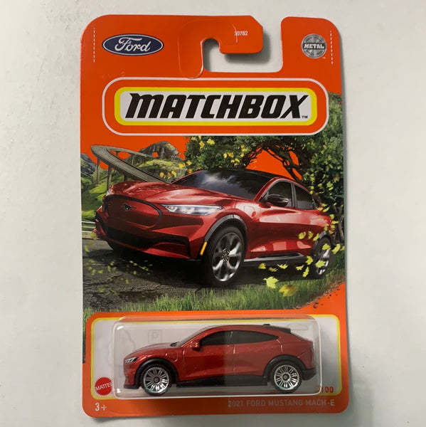 Matchbox 2021 Ford Mustang Mach E Red