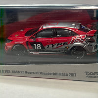 Tarmac Works Hobby64 1/64 Honda Civic Type R FK8 NASA 25 Hours of Thunderhill Race 2017