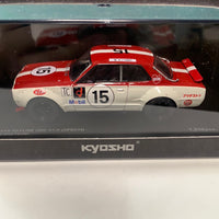 1/43 Kyosho Nissan Skyline 2000 GT-R (KPGC10) #15