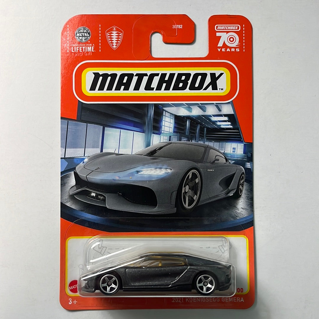 Matchbox 1/64 2021 Koenigsegg Gemera Grey
