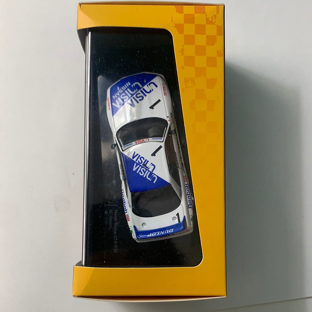 1/43 IXO Models 1991 Nissan GT-R R32 Macau Guia Race Unisia