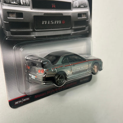 Hot Wheels 1/64 RLC Nissan Skyline GT-R (BNR34) Silver #07993