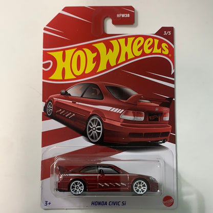 Hot Wheels 1/64 Honda Civic Si Red