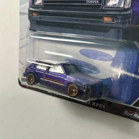 Hot Wheels Car Culture Ronin Run ‘81 Toyota Starlet KP61 Purple