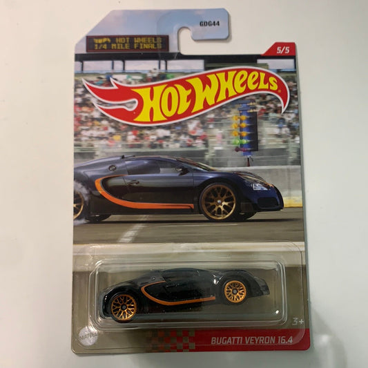 Hot Wheels 1/64 Bugatti Veyron 16.4 Black