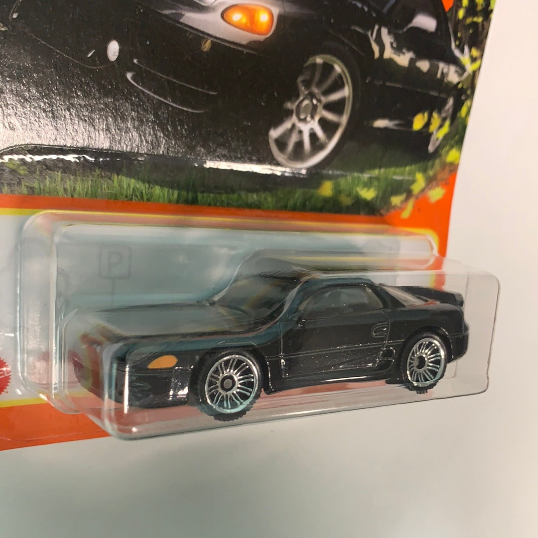 Matchbox 1/64 1994 Mitsubishi 3000GT Black - Damaged Box