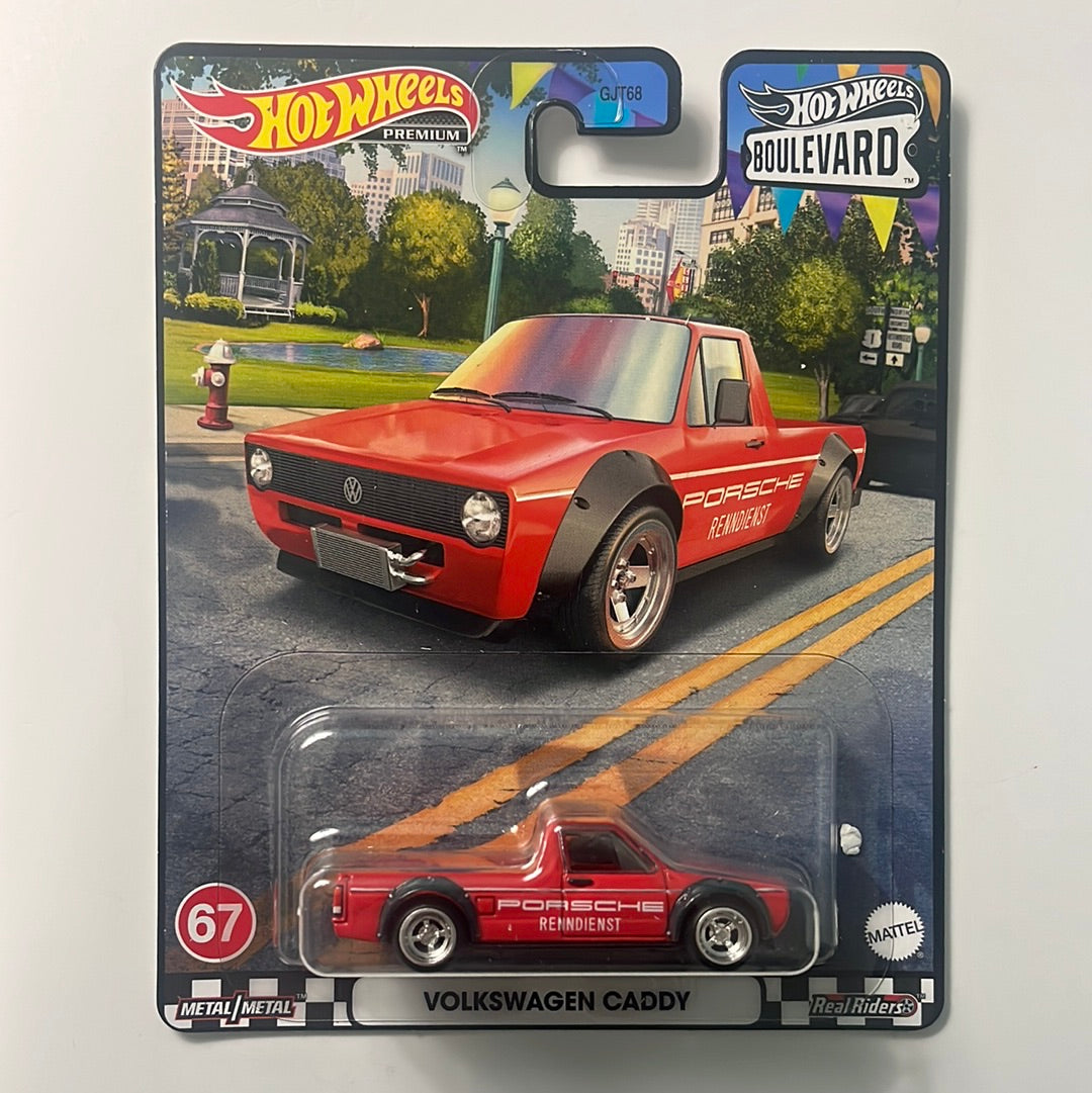 Hot Wheels Boulevard Mix P Volkswagen Caddy Red
