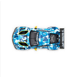 Bape x Pop Race 1/64 Aston Martin GT3 Blue