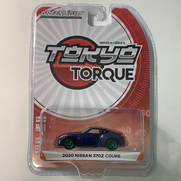 *Green Machine Chase* Greenlight Tokyo Torque 2020 Nissan 370Z Coupe