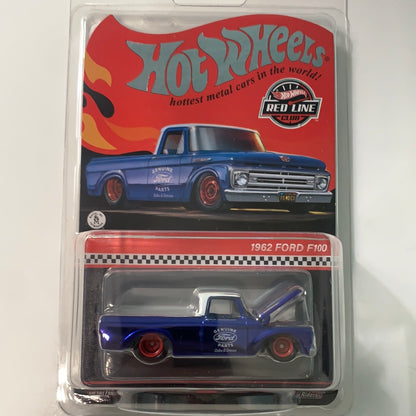 Hot Wheels RLC 1962 Ford F100 Blue
