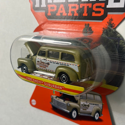 Matchbox Moving Parts 1950 Chevy Suburban Camp Arrow-Flint