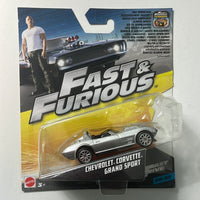 Mattel 1/55 Fast & Furious Chevrolet Corvette Grand Sport