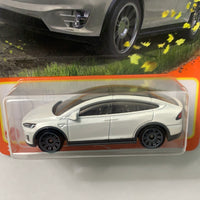 Matchbox Tesla Model X White
