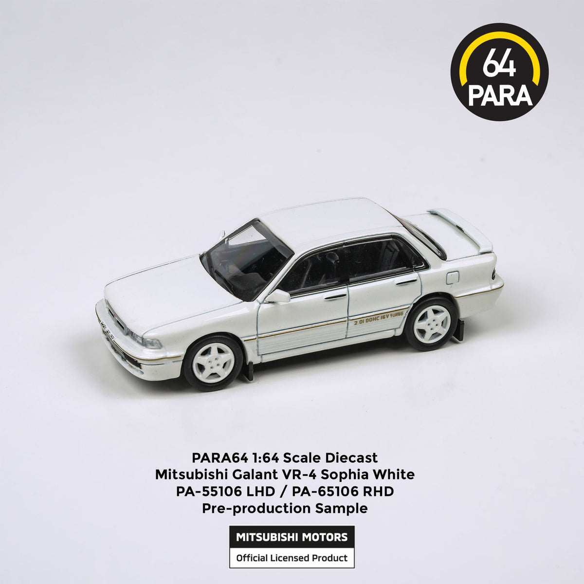 Para64 Mitsubishi Galant VR-4 Sophia White