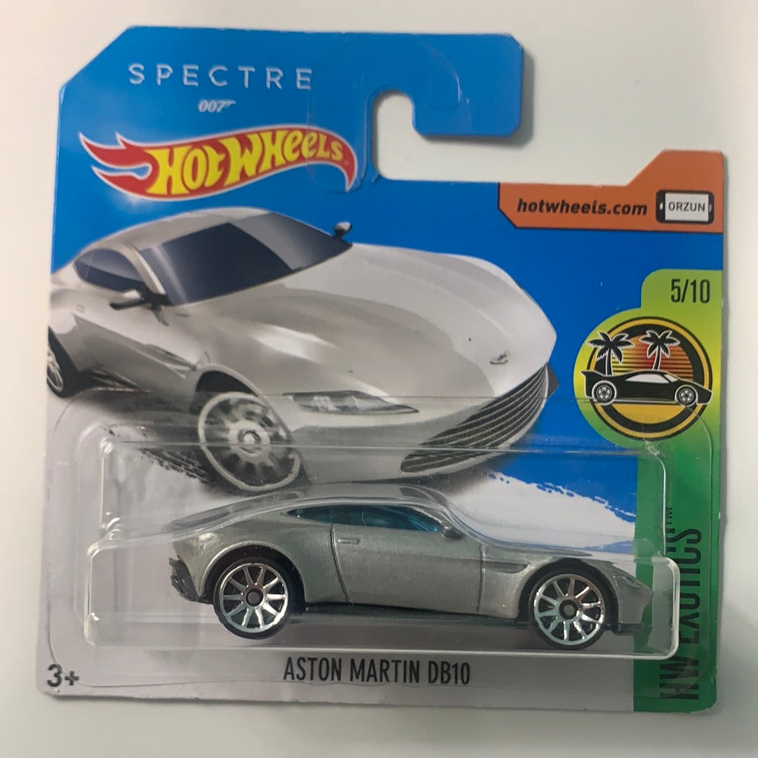 Hot Wheels 1/64 Aston Martin DB10 Spectre 007 - Damaged Box (Short Card)