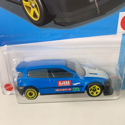 Hot Wheels 1/64 Honda Civic Custom Blue