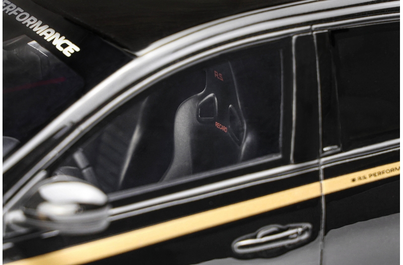 1/18 Otto Mobile Renault Megane 4 RS TC4 (Resin Car Model)