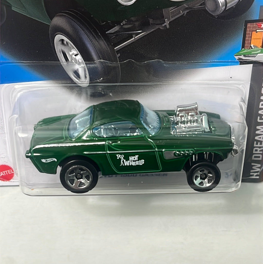 *Japan Card* Hot Wheels Volvo P1800 Gasser Green - Legends Tour