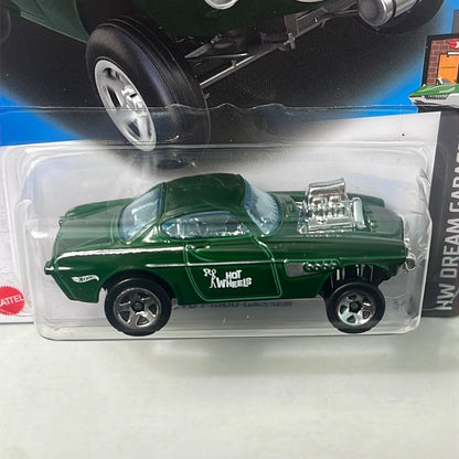 *Japan Card* Hot Wheels Volvo P1800 Gasser Green - Legends Tour