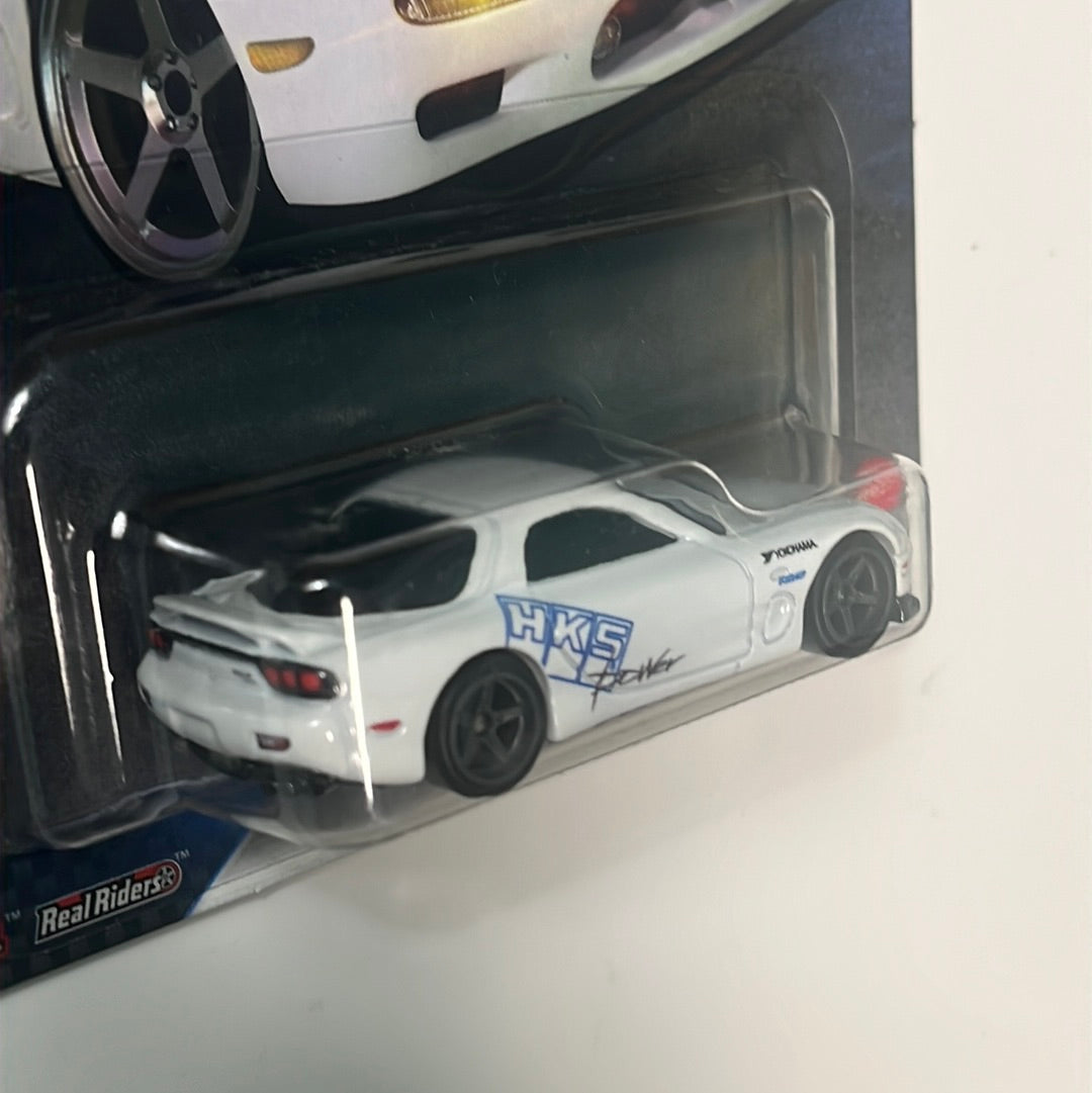 Hot Wheels Fast & Furious Mazda RX-7 FD HKS White