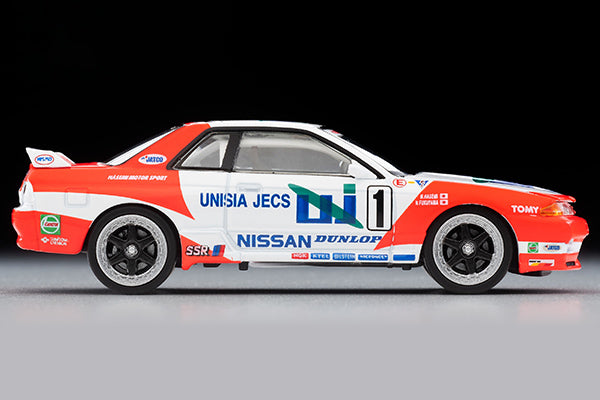 Tomica Limited Vintage 1/64 Unisia Jecs Nissan Skyline R32 (93 spec) LV-N234c