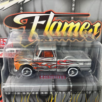 Johnny Lightning 1/64 1966 Chevrolet Pickup Truck Flames
