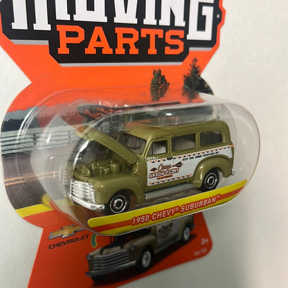 Matchbox Moving Parts 1950 Chevy Suburban Camp Arrow-Flint
