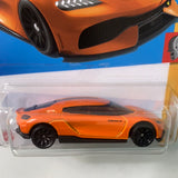 Hot Wheels Koenigsegg Gemera Orange - Damaged Box