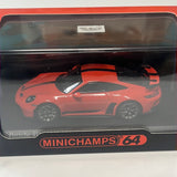 Minichamps 1/64 Porsche 911 (992) GT3 Lava Orange