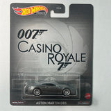 Hot Wheels 1/64 Entertainment 007 Casino Royale Aston Martin DBS - Damaged Card