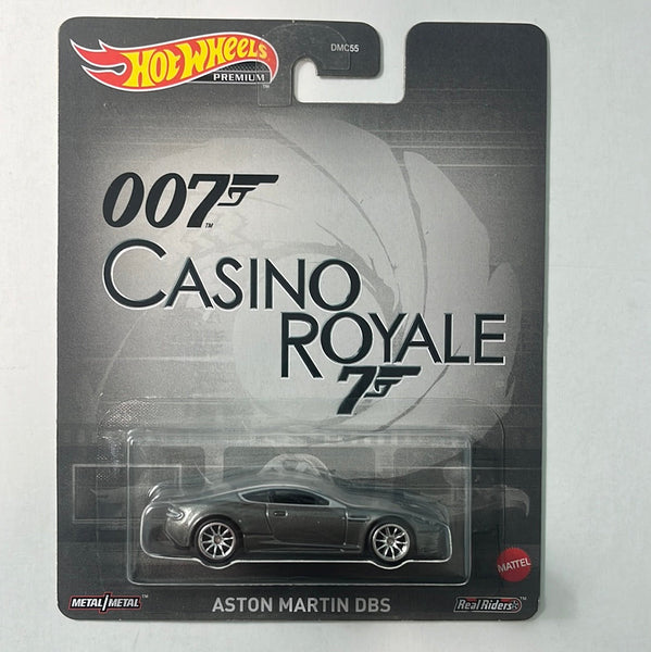 Hot Wheels 1/64 Entertainment 007 Casino Royale Aston Martin DBS - Damaged Card