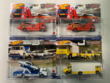 Hot Wheels Team Transport P case (Set of 4)