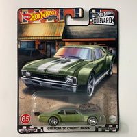 Hot Wheels Boulevard Mix N Custom ‘70 Chevy Nova Green