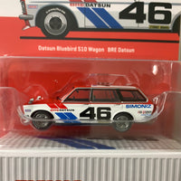 Tarmac Works Global64 1/64 Datsun Bluebird 510 Wagon BRE Datsun #46