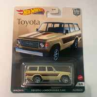 Hot Wheels 1/64 Car Culture Toyota LandCruiser FJ60 Beige