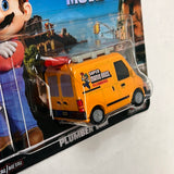 Hot Wheels 1/64 Entertainment The Super Mario Bros. Movie Plumber Van - Damaged Card