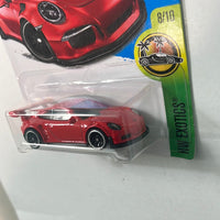 Hot Wheels Porsche 911 GT3 RS Red (U.S. Card)