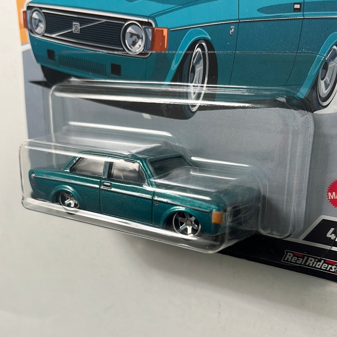 Hot Wheels Car Culture Auto Strasse ‘73 Volvo 142 GL Blue